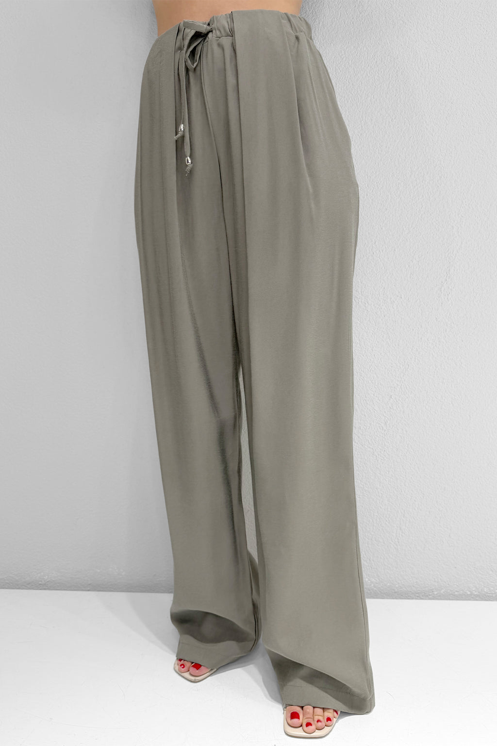 M2106 Bağcıklı Pantolon Haki