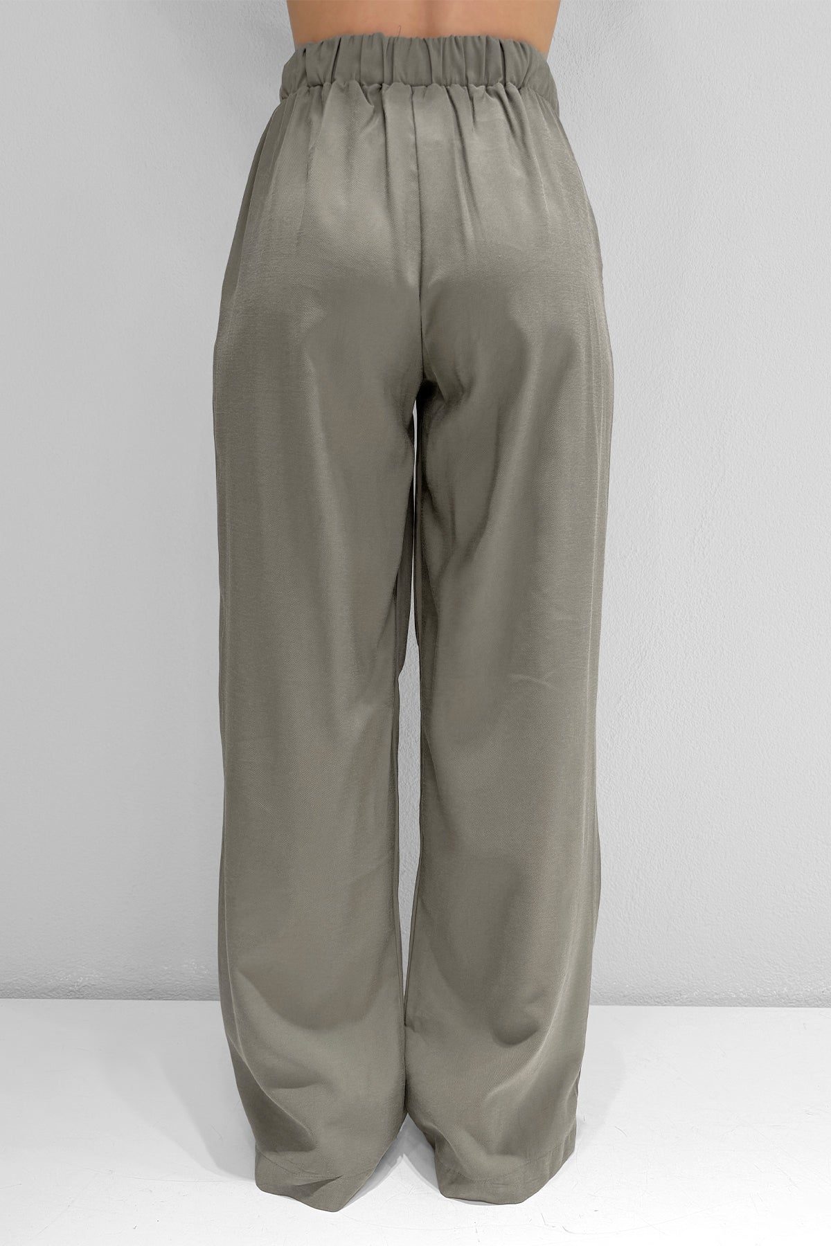 M2106 Bağcıklı Pantolon Haki