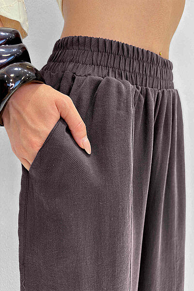 Renk: Kahverengi | Barrel Pantolon