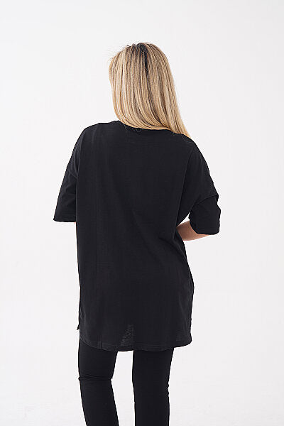 Renk: Siyah | Cepli Tshirt