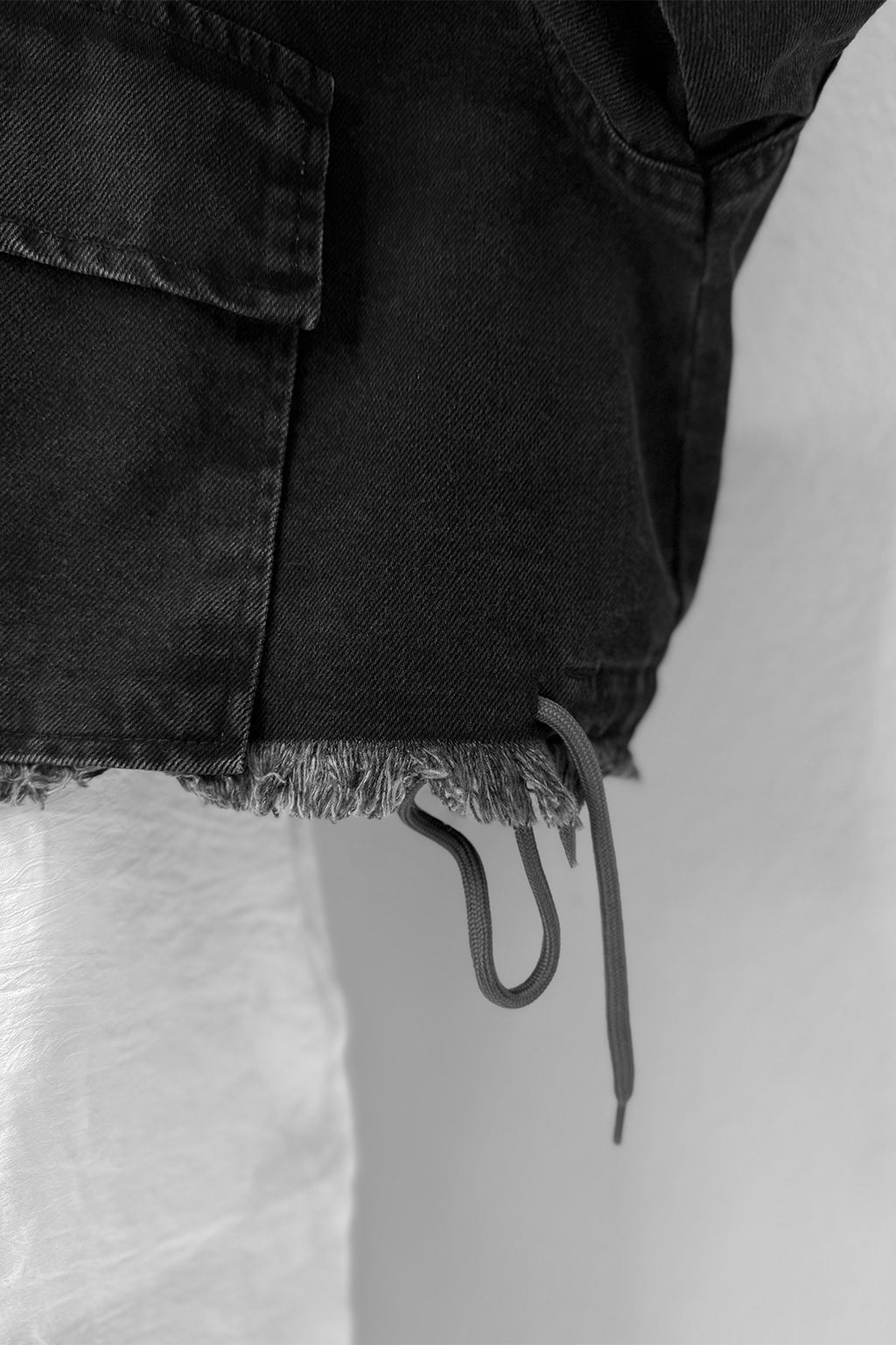 M1053 Bağlamalı Denim Ceket