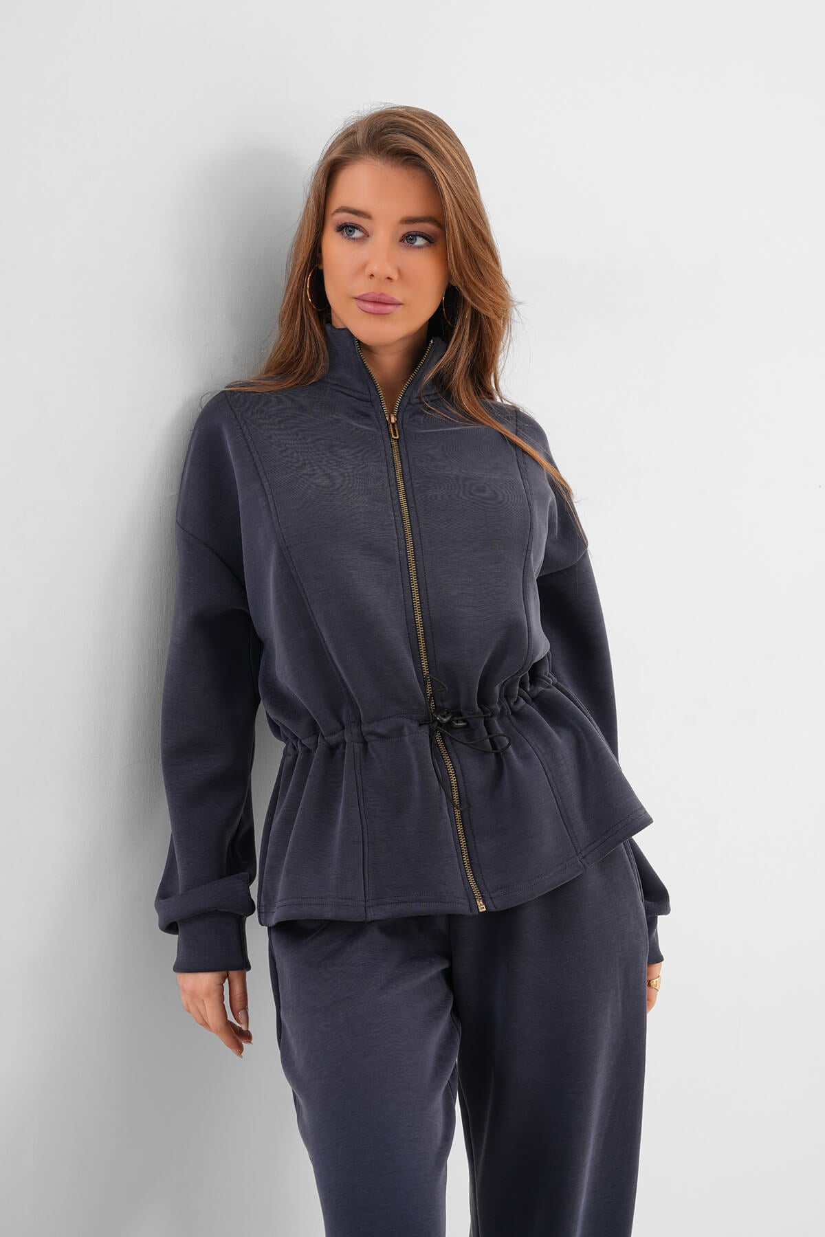 Renk: Lacivert | Ferm. Sweat