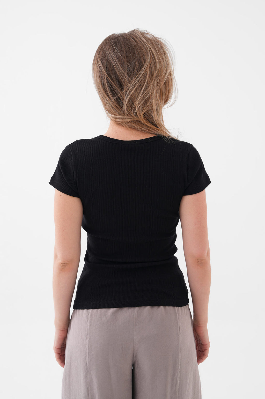 Renk: Siyah | Slim Fit T-Shirt