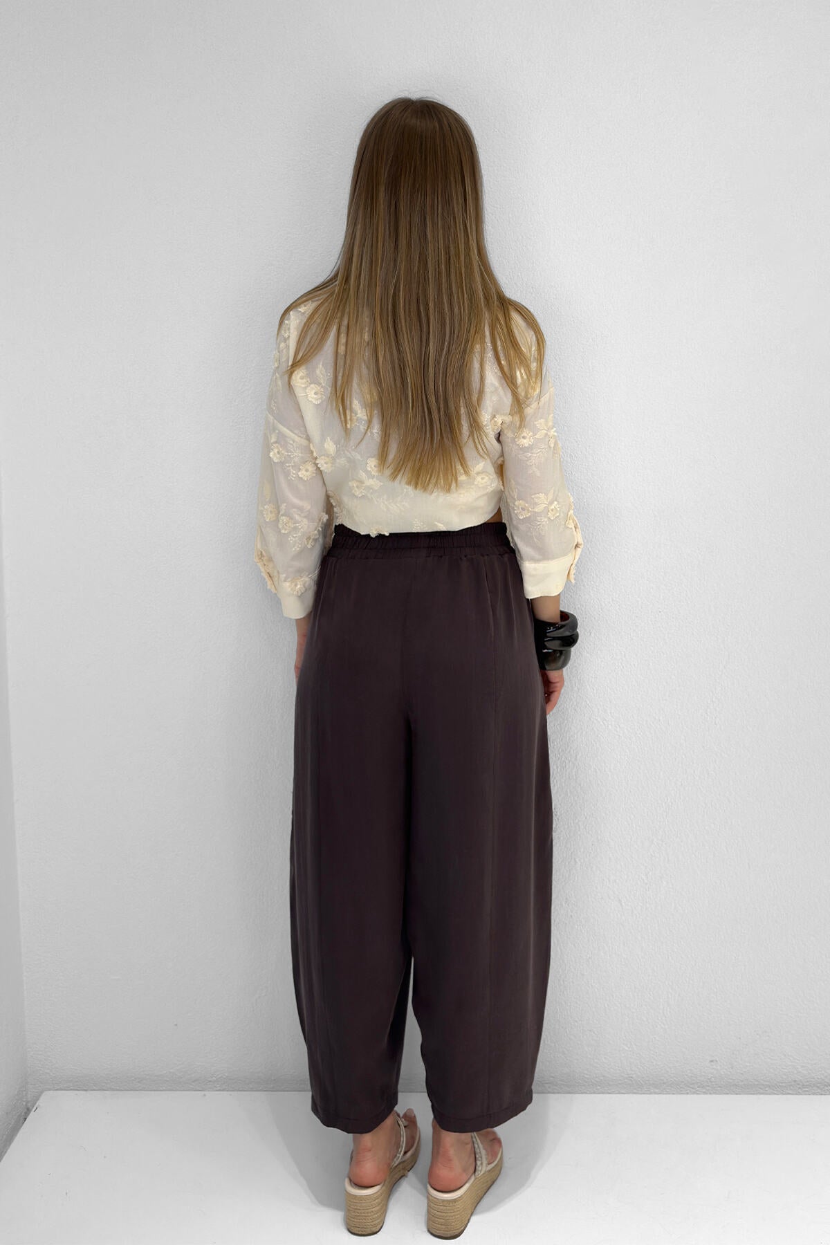 Renk: Kahverengi | Barrel Pantolon