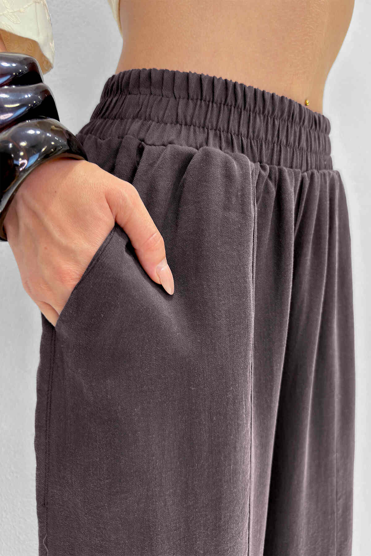 Renk: Kahverengi | Barrel Pantolon