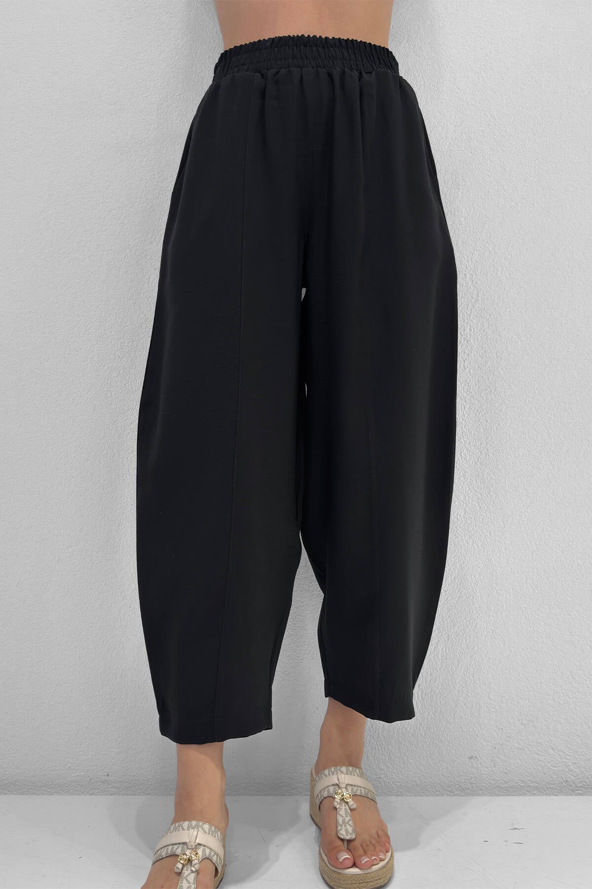Renk: Siyah | Barrel Pantolon