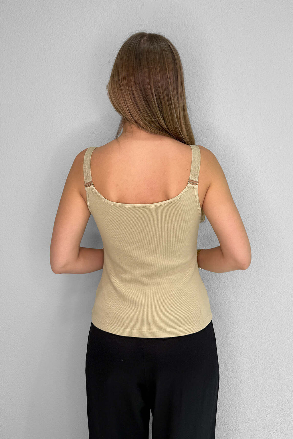Renk: Olive | Taş Detaylı Atlet